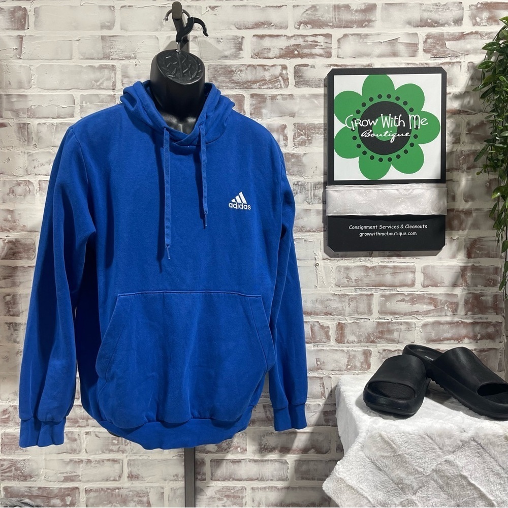 Adidas Royal Blue Pullover Hoodie men’s large